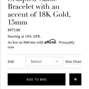 David Yurman bracelet